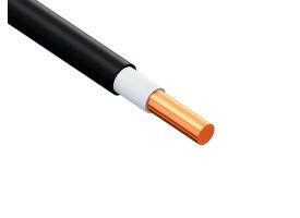 Кабель силовой медный ВВГ нг ( А ) LS 1*6 , белый
